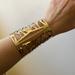 Anthropologie Jewelry | Anthropologie Arm Cuff | Color: Gold | Size: Os