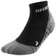 CEP - Women's Cep Light Merino Socks Hiking Low Cut V3 - Wandersocken III | EU 37-40 schwarz/grau