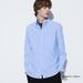 Men's Oxford Slim-Fit Long-Sleeve Shirt | Blue | 3XL | UNIQLO US