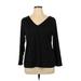 Socialite Long Sleeve Blouse: Black Polka Dots Tops - Women's Size 1X