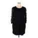 Ava James Casual Dress: Black Dresses - Women's Size 2X