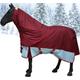 KLUFO Lightweight Turnout Horse Paddock Blanket,Winter Warm Breathable Horse Blanket with Detachable Neck &Tail Cover,Waterproof Horse Rain Sheet,for Horse Clubs/Riding Competitions(125cm)