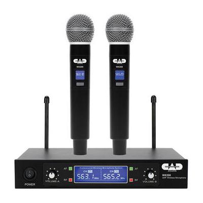 CAD WX200 2-Person Wireless Fixed-Frequency Handheld Microphone System (563 to WX200