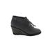 Coach Ankle Boots: Gray Solid Shoes - Women's Size 5 1/2 - Almond Toe