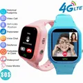 Montre connectée 4G pour enfants garçon et fille étanche localisation en temps réel appel vidéo