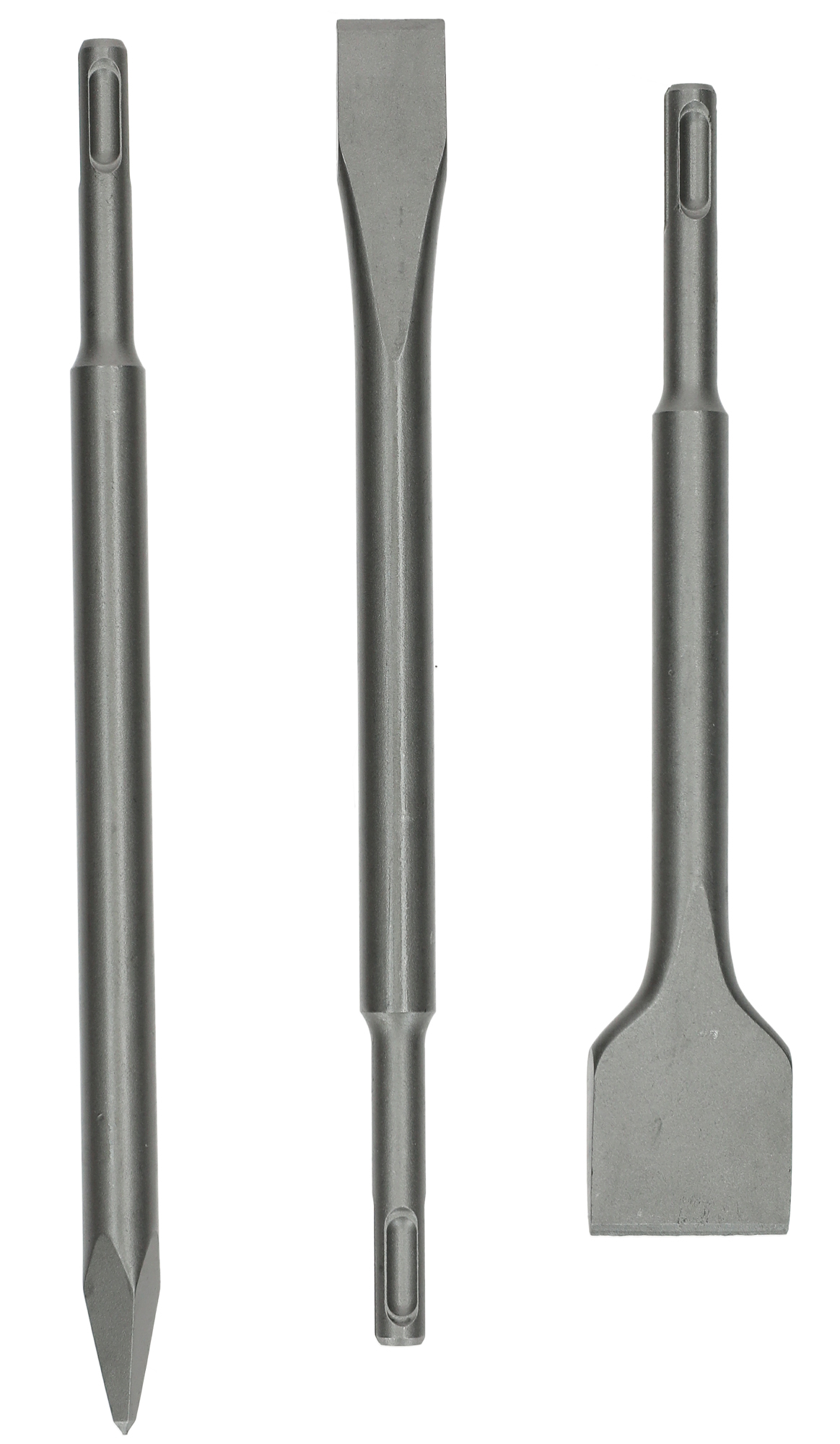 Set de 3 burins SDS+ (pic + plat + bêche) 250 mm HANGER 155990