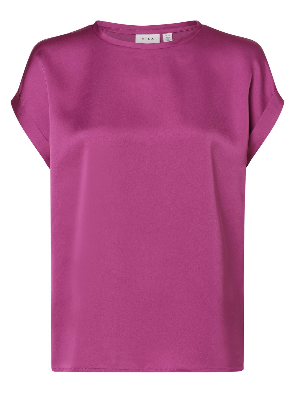 Vila Blusenshirt Damen himbeer, 38