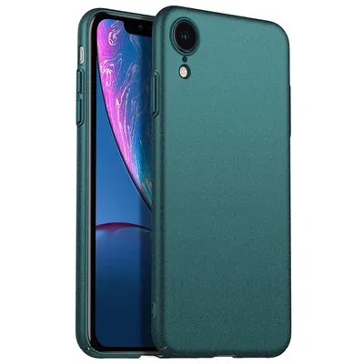 Für Apple iPhone XR Fall, ultra-Dünne Minimalis Schlank Schutzhülle Telefon Fall Zurück Abdeckung Für iPhone XR 6,1 zoll