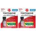 Red Cross Toothache Complete Natural Eugenol Medication Kit 0.12oz 2-Pack