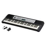 Yamaha YPT270 61-Key Portable Keyboard With Power Adapter (Amazon-Exclusive) Black