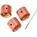 3 Pcs Electric Guitar Amp Buttons Knob Volume Knobs Creative Wooden Amplifier for