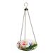 Hanging Glass Birdbath Dragonfly