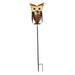 Tomshine Solar Powered Owl Lantern Lights Stake Lamp Metal Owl Decorative LED Garden Landscape Light for Walkway Pathway Yard Lawn - Illuminate Your Garden with this Whimsical Owl-shaped Light