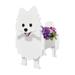 Zedker Dog Planter Plant Pots Cute PVC Herb Garden Dog Flower Planter Dog Planters for Indoor/Outdoor Plants Pet Planter Suitable Gifts for pet Lovers 9.45in*5.79 * 13.39in Fall Saving