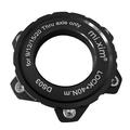 Yucurem Bike Centerlock to 6-hole Hub Disc Center Lock Conversion Adapter (Black)