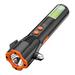 6-in-1 Multifunctional Vehicle Fire Emergency Strong Light Flashlight Outdoor Portable Lighting Charging Flashlight