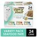 Fancy Feast Seafood Classic Pate Wet Cat Food Variety Pack (Pack of 2)