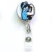 Hot Portable Badge Holder Practical ID Card Badge Holder Doctor Nurse Clip Badge Reel Clip Retractable Keychain 11
