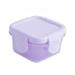 Small Storage Box Household Food Grade Thickened Sealed Pet Food Box Bait Fish Drug Jewelry Storage Box Multicolor Transparent Storage Box for Living Room Bedroom Kitchen(1.96*1.96*1.57in)