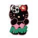 Sanrio Kittys Melody Kuromi Kawaii Phone Case for Iphone 14 13 12 11 Pro Max Hawaii Series Shockproof Silicone Protective Cover