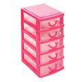 Hxoliqit Durable Plastic Mini Desktop Drawer Sundries Case Small Objects Mini Storage Bags Storage Boxes Storage Bag Organizer Storage Bags