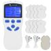 Muscle Stimulator Portable Electronic Pulse Massager with 8 Pads for Pain Relief Therapy