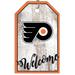 Philadelphia Flyers 11'' x 19'' Welcome Team Tag Sign