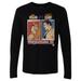 Men's 500 Level Black WrestleMania Hulk Hogan Vs. Andre The Giant Long Sleeve T-Shirt