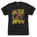 Men's 500 Level Heather Black Razor Ramon Bad Guy Premium Tri-Blend T-Shirt