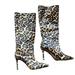 J. Crew Shoes | $348 J Crew High-Heel Tall Boots In Leopard Calf Hair Size 6 Nwob Animal Print | Color: Tan | Size: 6