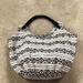 American Eagle Outfitters Bags | American Eagle Woven Tapestry Shoulder Bag Tote | Color: Black/Cream | Size: Os