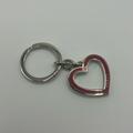 Coach Jewelry | Coach Vintage Red Enamel Heart Keychain Nwot | Color: Red/Silver | Size: Os