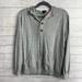 J. Crew Sweaters | Mens J. Crew Gray 1/2 Button Hoodie | Color: Gray | Size: L