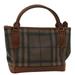 Burberry Bags | Burberry Nova Check Blue Label Shoulder Bag Pvc Leather Brown Auth 54109 | Color: Brown | Size: Os