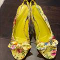Gucci Shoes | Authentic Gucci Heels 71/2 | Color: Red/Yellow | Size: 7.5