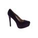 Charlotte Russe Heels: Purple Shoes - Women's Size 8