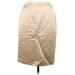 Ann Taylor Casual Skirt: Tan Solid Bottoms - Women's Size 6 Petite