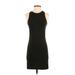 Divided by H&M Casual Dress - Mini Crew Neck Sleeveless: Black Solid Dresses - Women's Size Small