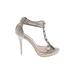 Trafaluc by Zara Heels: Tan Shoes - Women's Size 38