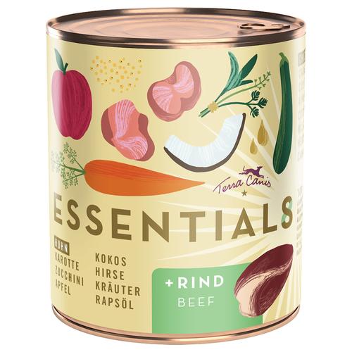 6x780g Terra Canis Essential 8+ Huhn & Rind Hundefutter nass