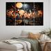Winston Porter New York City Midcentury Collage VI On Canvas 4 Pieces Print Canvas in Red | 28 H x 48 W x 1 D in | Wayfair