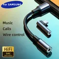 Adaptateur Usb Type C vers 3.5mm Aux câble Audio Jack 3.5 original pour Samsung Galaxy S23 S22