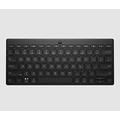 HP 350 kabellose und Bluetooth-Tastatur, Anschluss mehrerer Geräte, QWERTY, italienisches Layout, Emoji, kompatibel mit Windows, Android, Chrome OS, MacOS, iPadOS, Schwarz