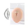 Kuniu 1pc semplice Unisex lucido anello di pancia Piercing gioielli per il corpo gioielli per feste