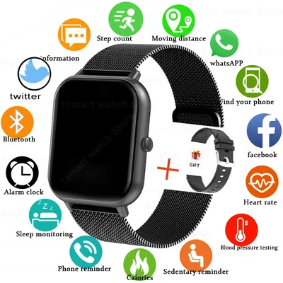 Anruf Smartwatch Frauen benutzer definierte Zifferblatt Smartwatch für Xiaomi wasserdichte Bluetooth Musik uhren Armband Uhr 120 Sport Sport modus