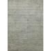 Green Gabbeh Indian Foyer Rug Hand-Knotted Wool Carpet - 2'0" x 3'0"