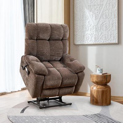 Electric Power Lift Recliner Massage Chair, Infinite Position, Dual Motor