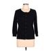 Grace Elements Cardigan Sweater: Black Sweaters & Sweatshirts - Women's Size Large