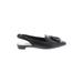 Saks Fifth Avenue Flats: Black Solid Shoes - Women's Size 6 - Almond Toe