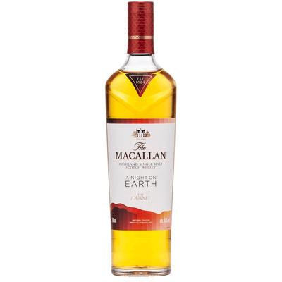 The Macallan A Night on Earth The Journey Single Malt Scotch Whisky with Gift Box Whiskey - Scotland
